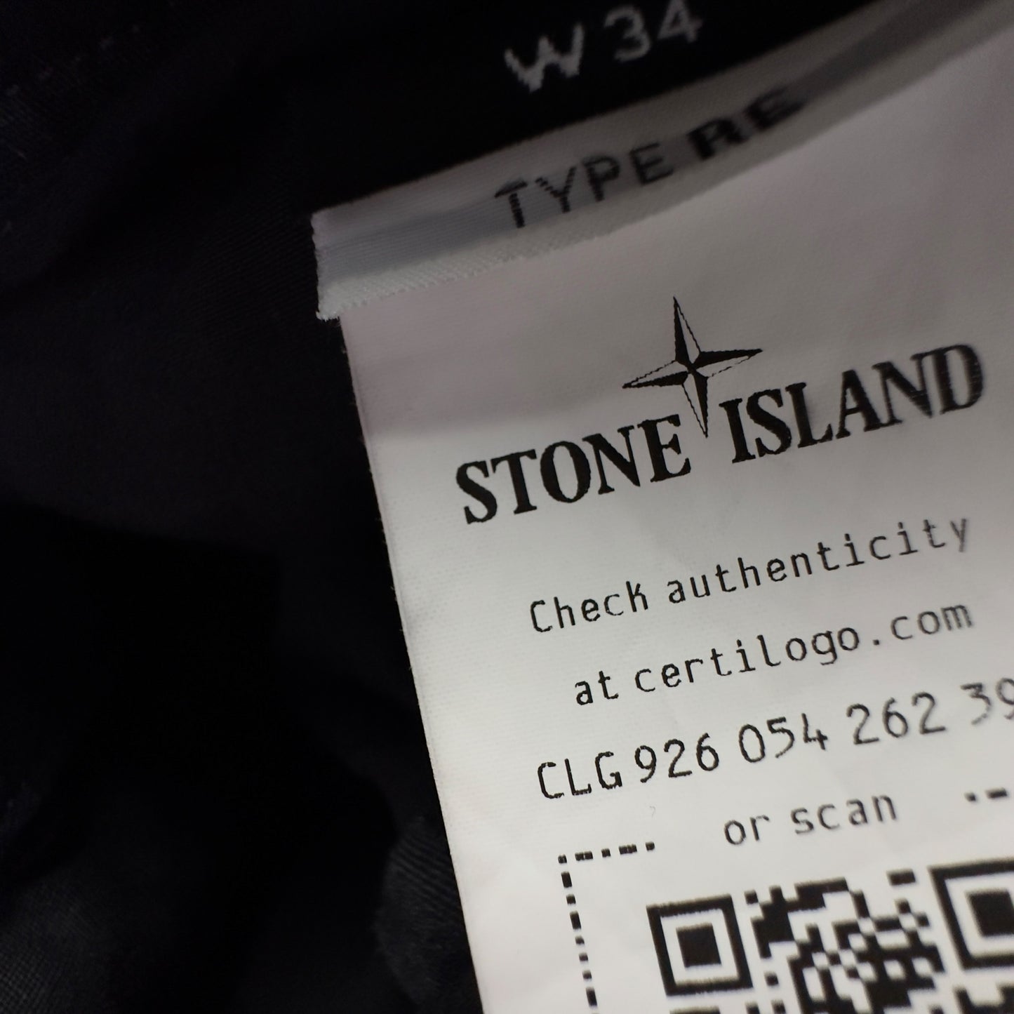 A/W 23 Stone Island Ghost Trousers - Black
