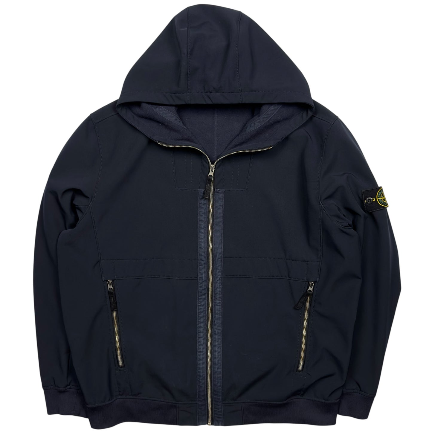 A/W 19 Stone Island Soft Shell R Jacket - Navy