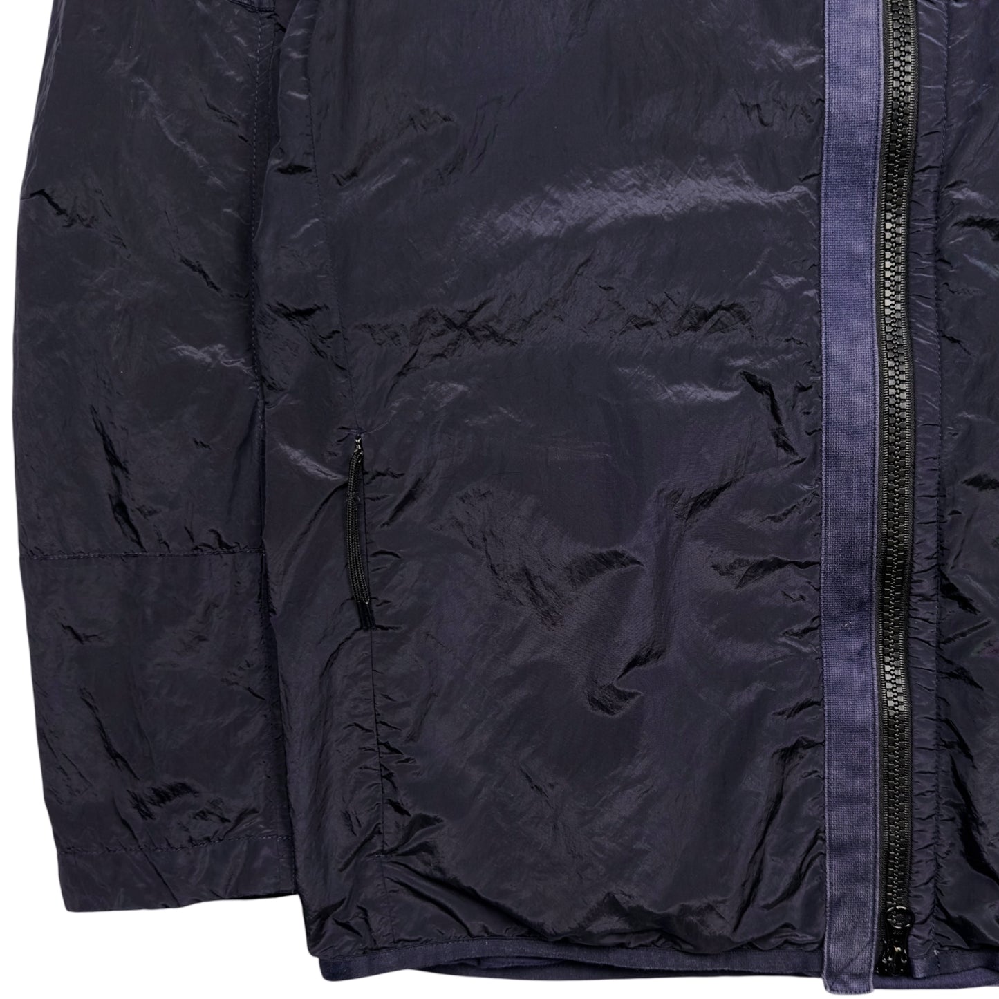 A/W 18 Stone Island Lined Nylon Metal Overshirt - Purple / Navy