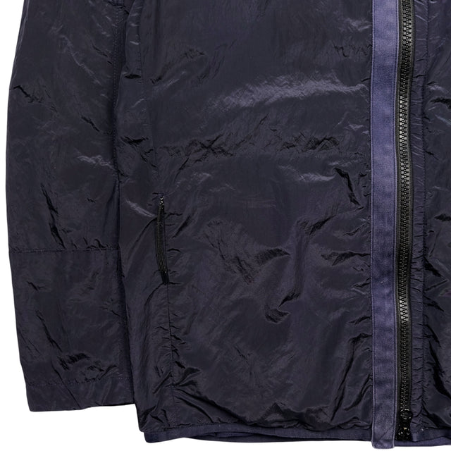 A/W 18 Stone Island Lined Nylon Metal Overshirt - Purple / Navy