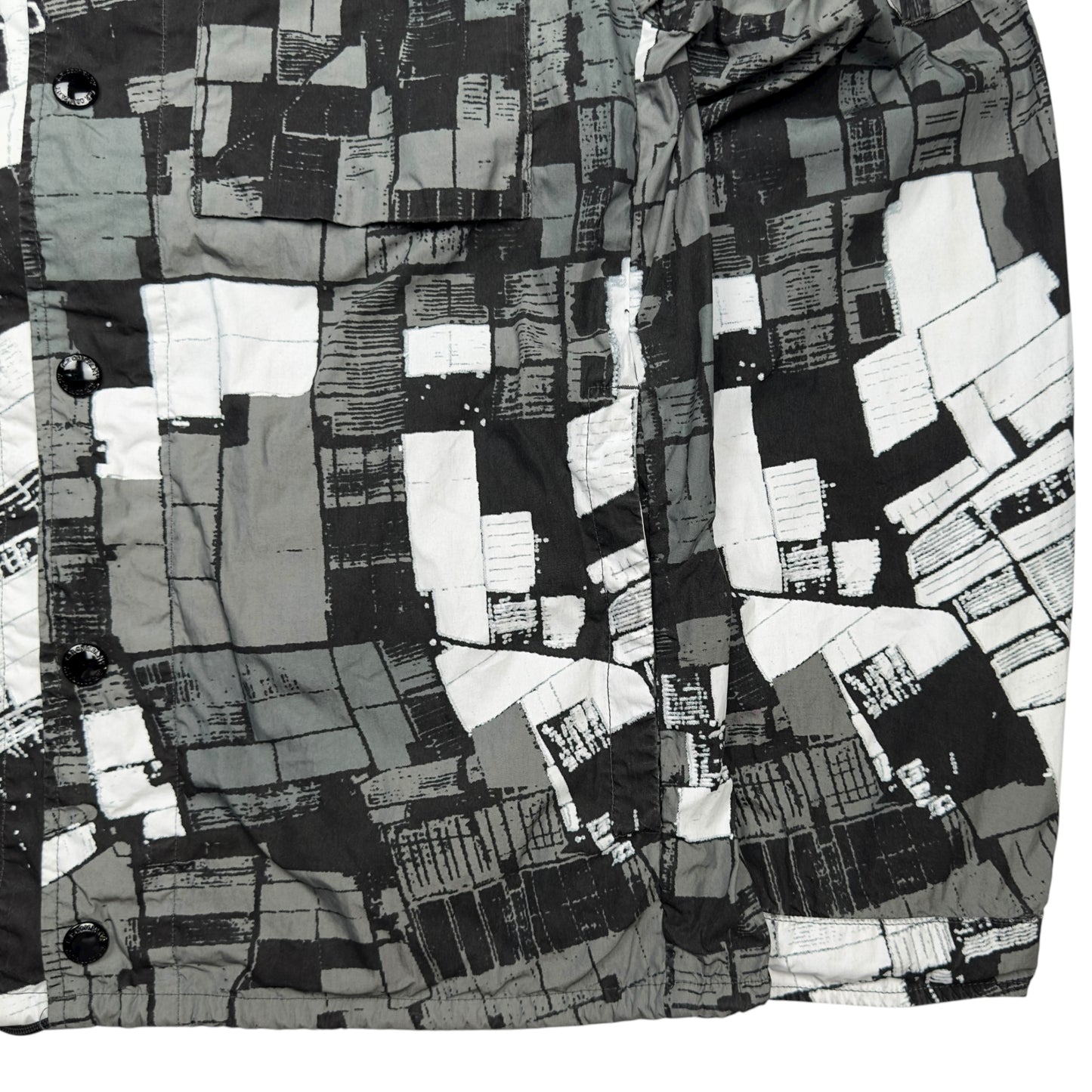 C.P. Company 50 Fili Mutated Block Camo Overshirt Jacket