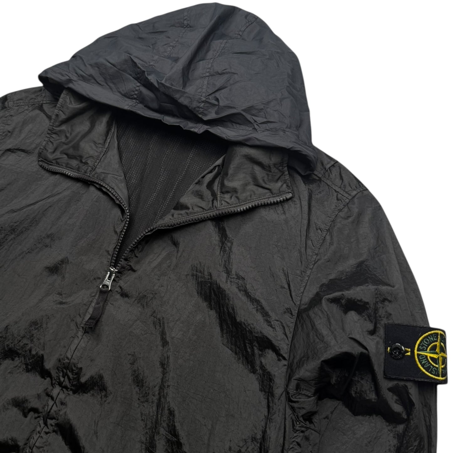 S/S 23 Stone Island Nylon Metal Watro ECONYL Jacket - Charcoal