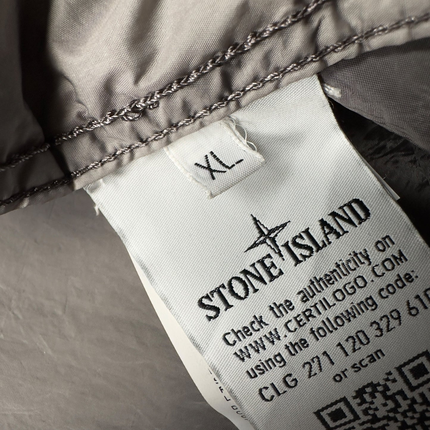 S/S 14 Stone Island Nylon Metal Jacket - Silver