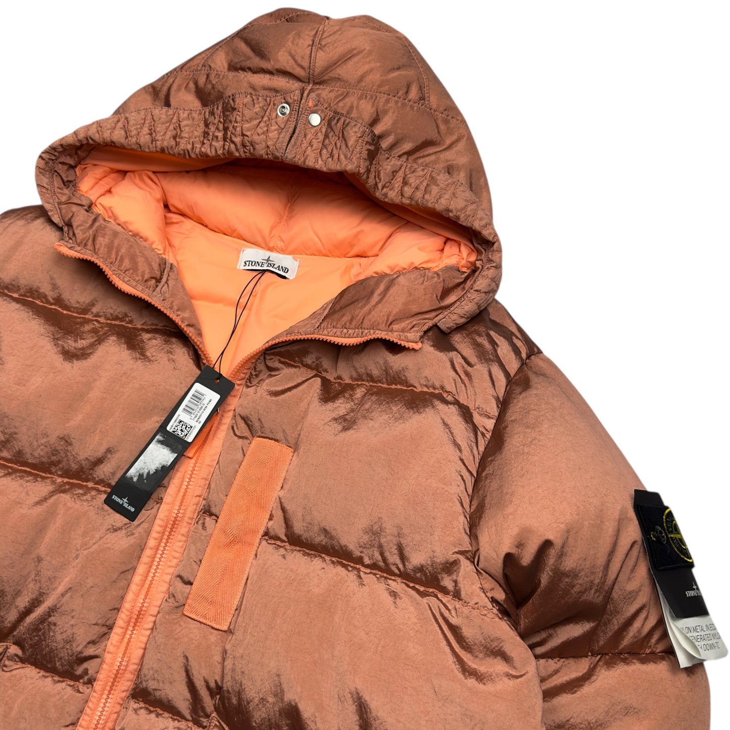A/W 22 Stone Island Nylon Metal Econyl Down Puffer Jacket