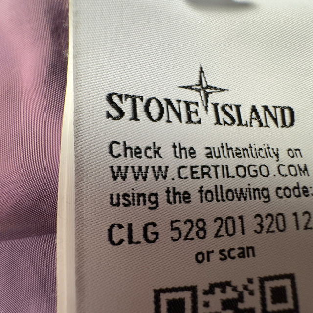 S/S 21 Stone Island Micro Reps Parka Jacket - Purple
