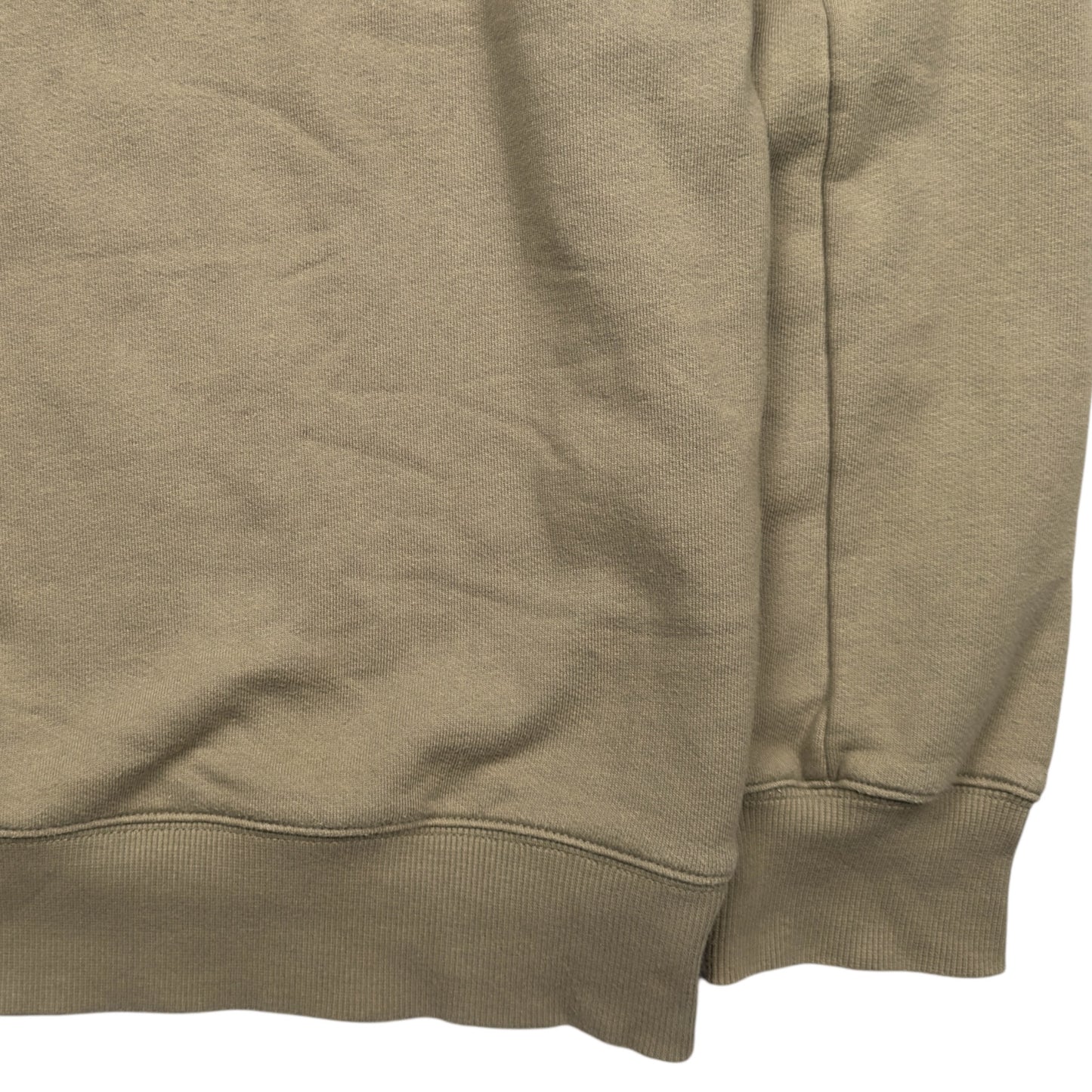 C.P. Company Diagonal Raised Fleece Crewneck Sweater - Beige