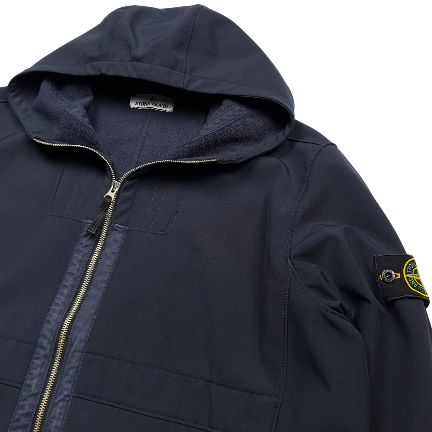 A/W 19 Stone Island Soft Shell R Jacket - Navy