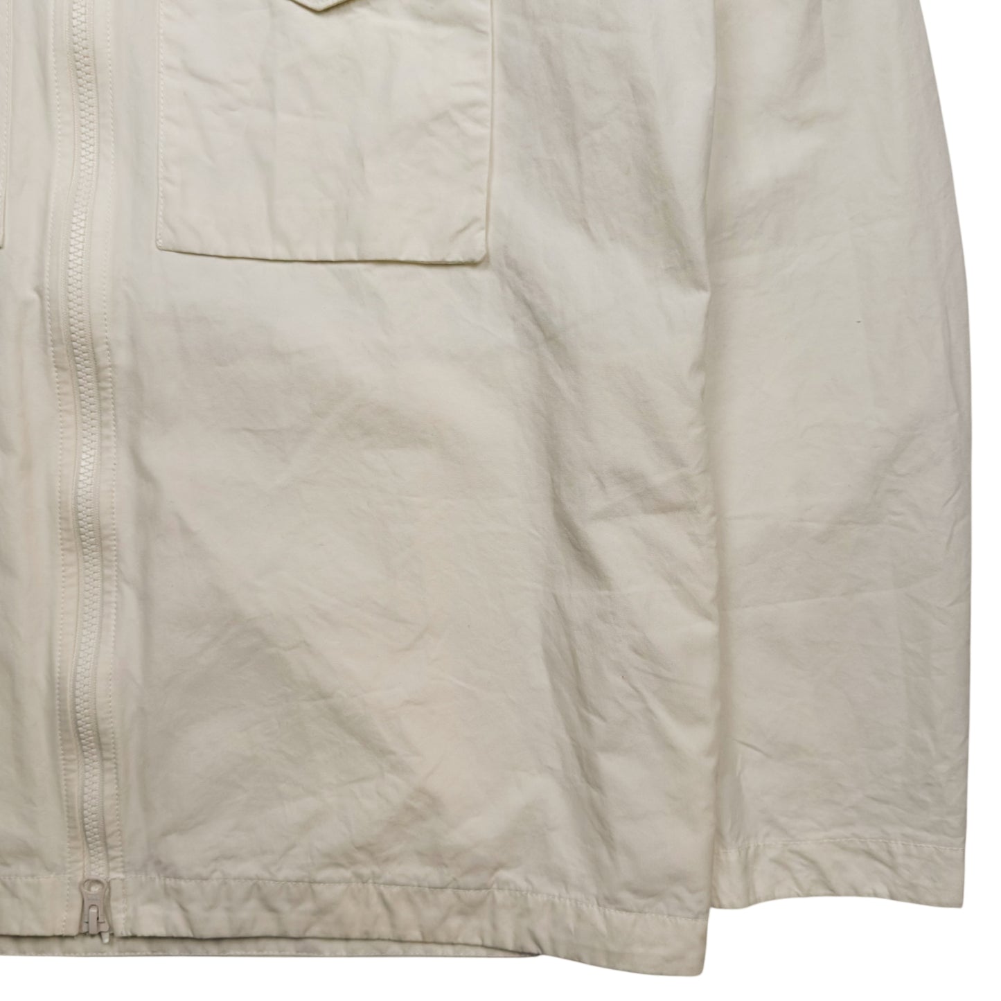 A/W 22 Stone Island O-Ventile Ghost Overshirt - White