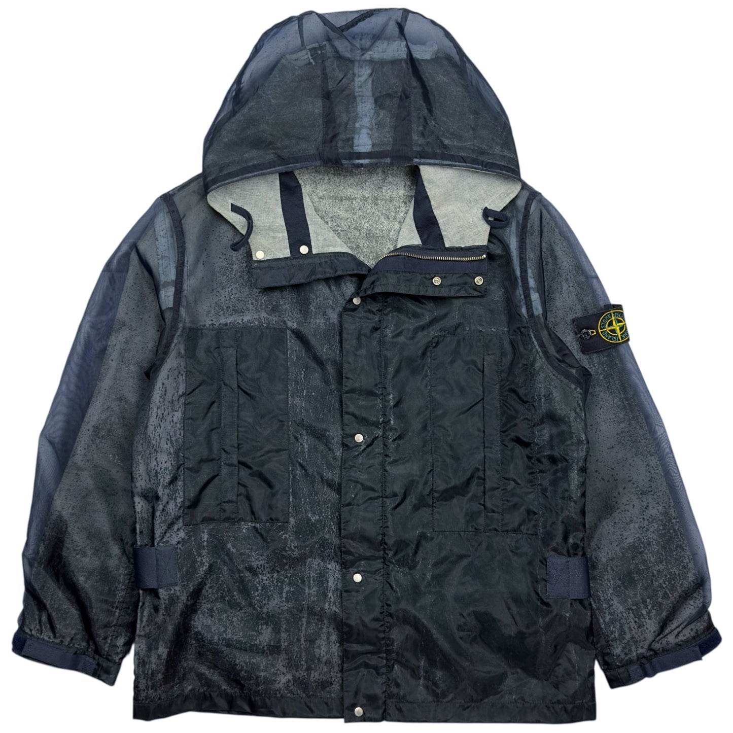 S/S 01 Stone Island Monofilament Jacket - Navy