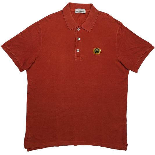 A/W 12 Stone Island 30th Anniversary Polo Shirt - Red
