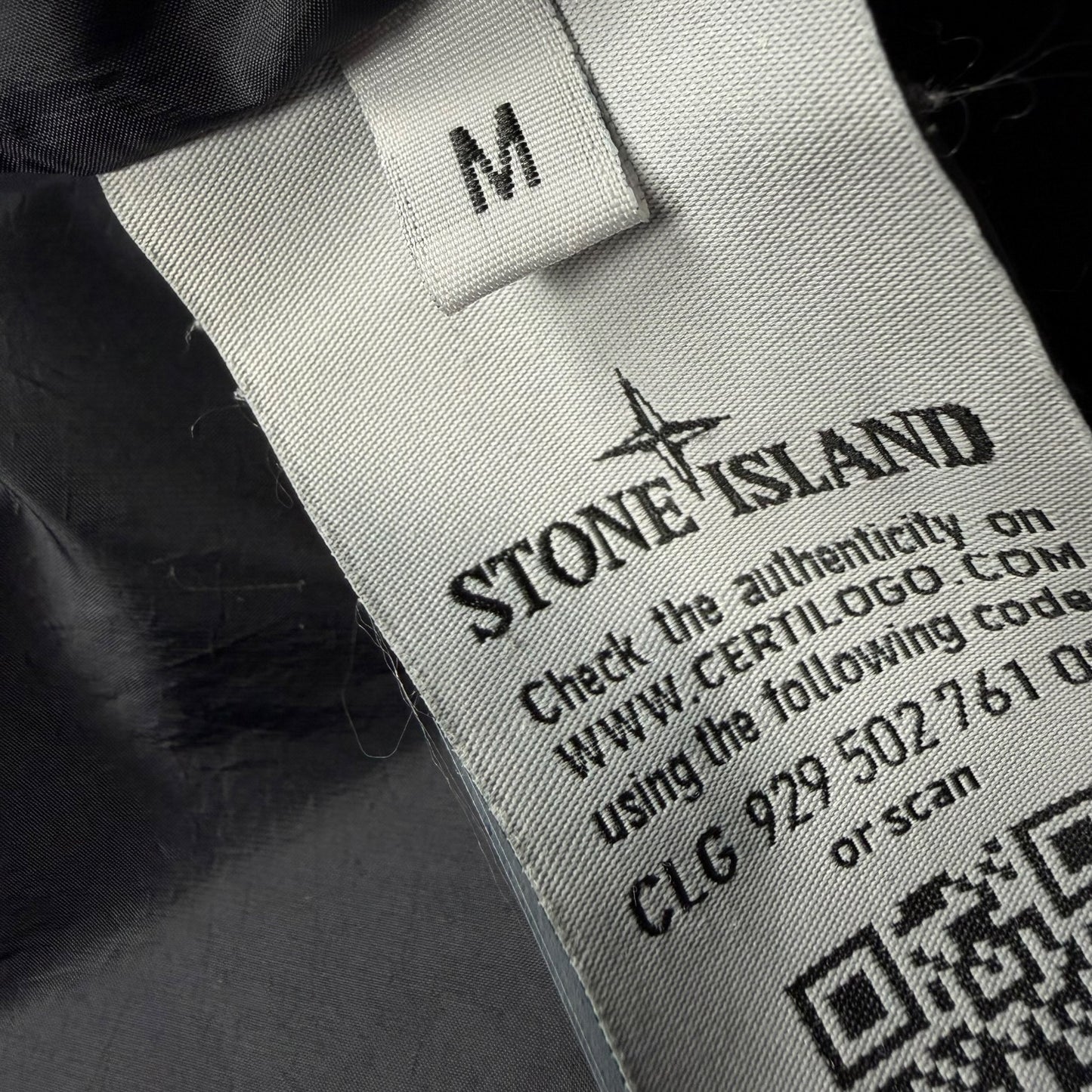 A/W 16 Stone Island Crinkle Reps NY Down Puffer Jacket - Navy