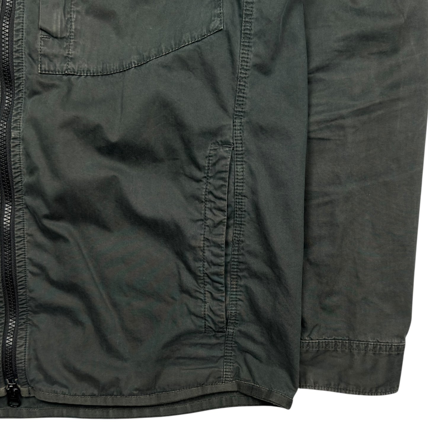 A/W 17 Stone Island Hooded Overshirt - Dark Green