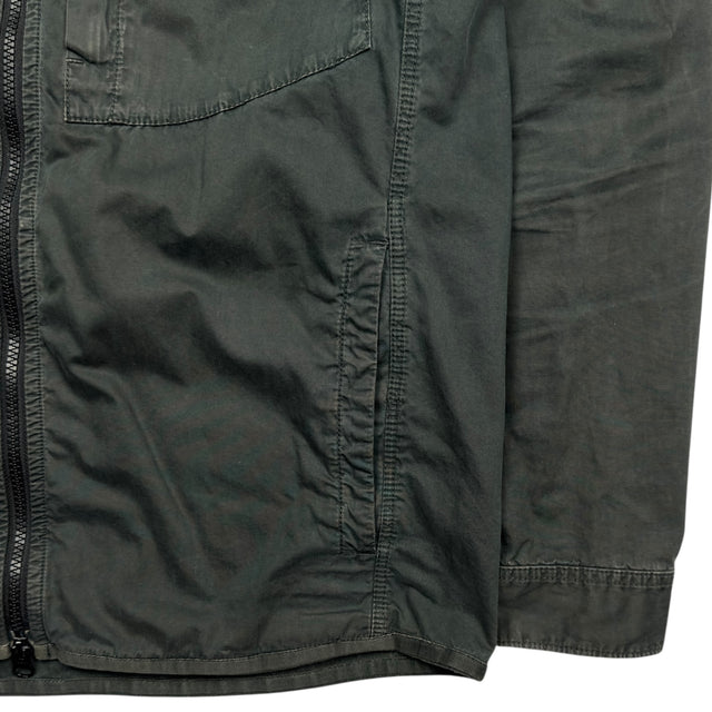 A/W 17 Stone Island Hooded Overshirt - Dark Green