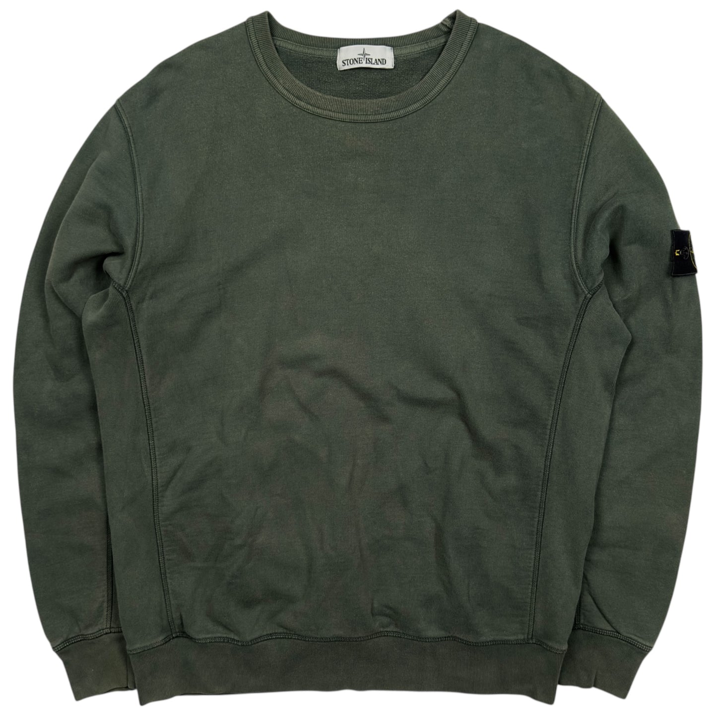 A/W 16 Stone Island Crewneck Sweater - Dark Green