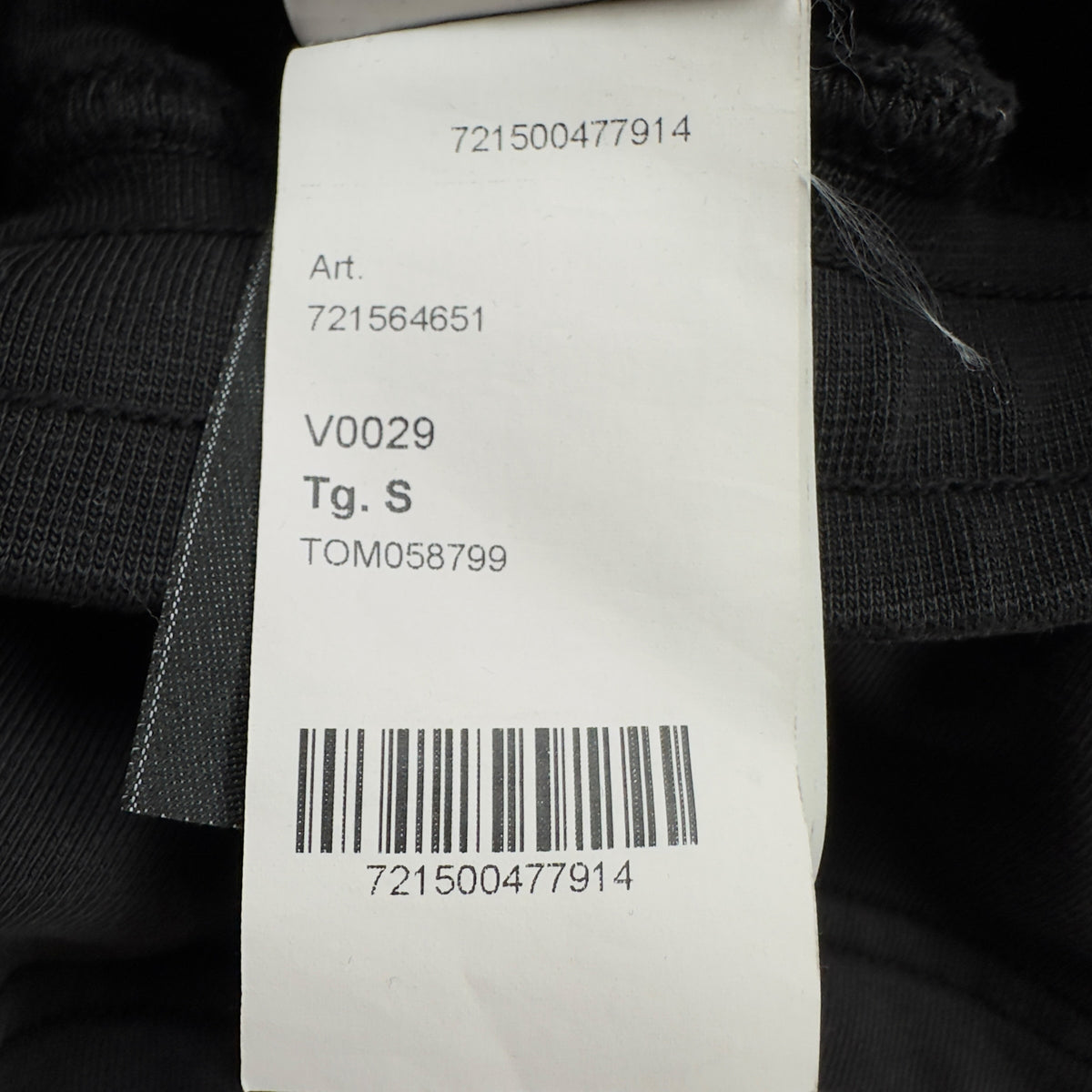 S/S 20 Stone Island Cotton Jersey Cargo Shorts - Black