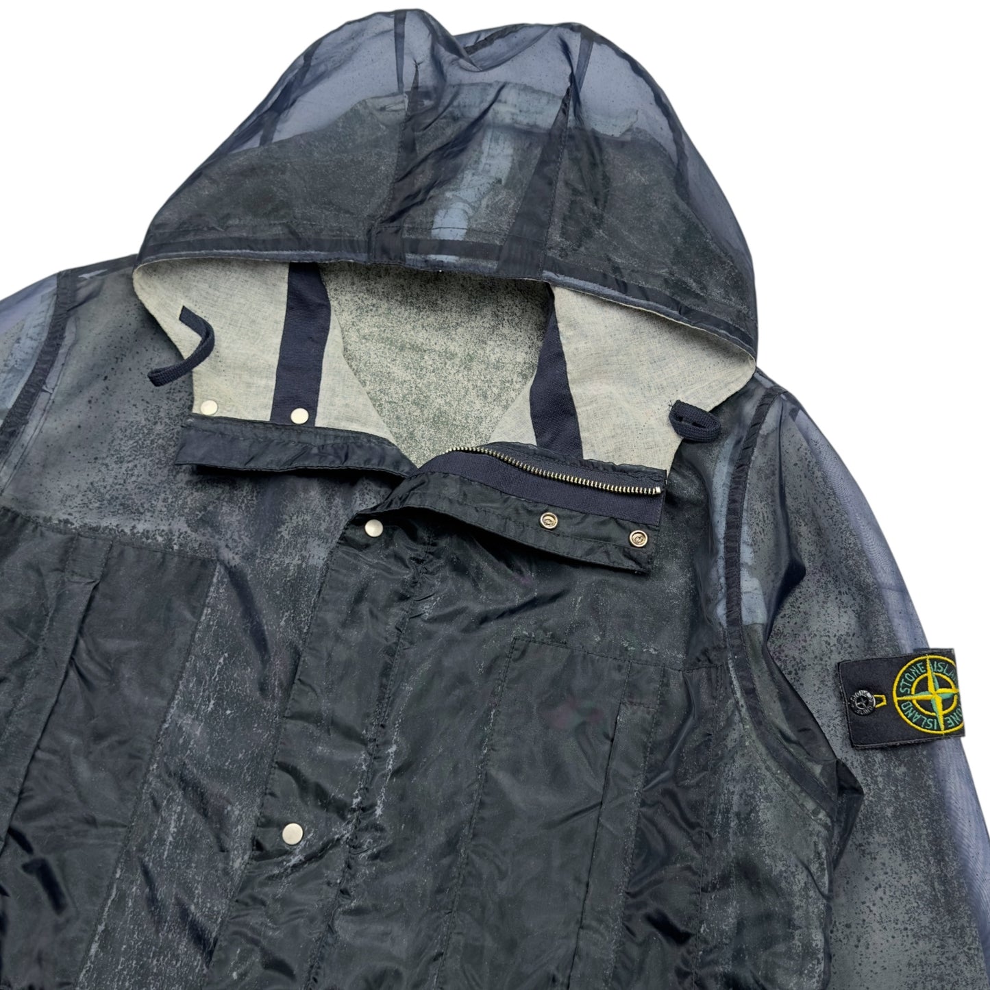 S/S 01 Stone Island Monofilament Jacket - Navy