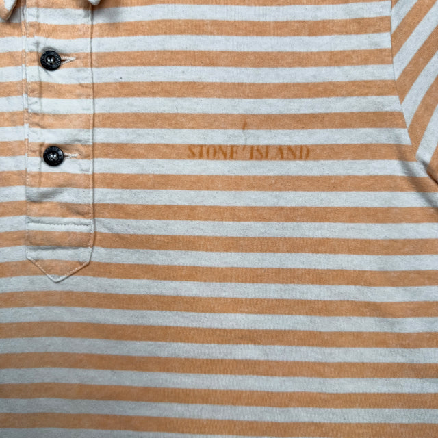 S/S 07 Stone Island Striped Polo Shirt