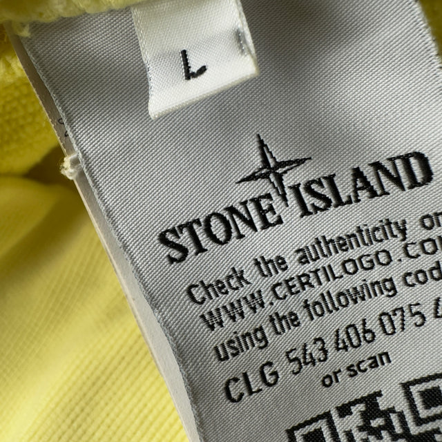A/W 17 Stone Island Crewneck Sweater - Yellow