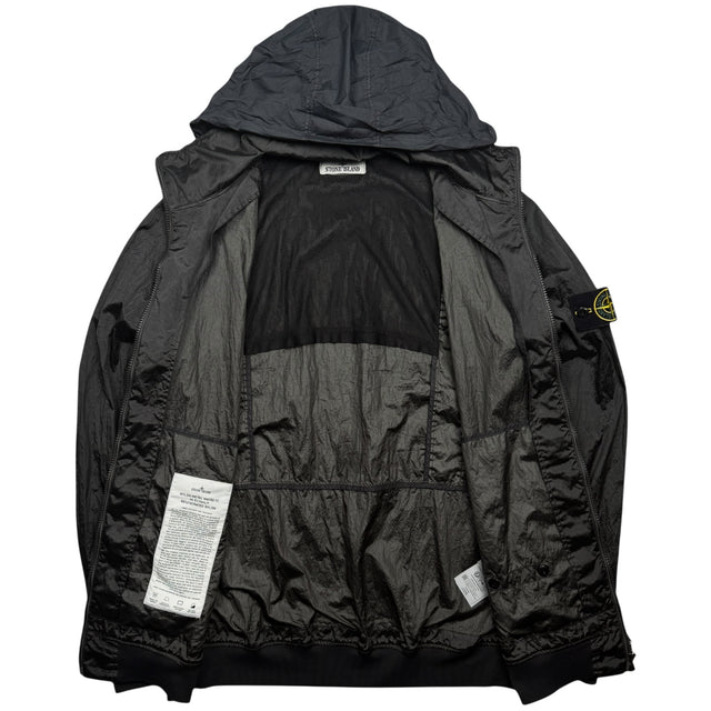 S/S 23 Stone Island Nylon Metal Watro ECONYL Jacket - Charcoal