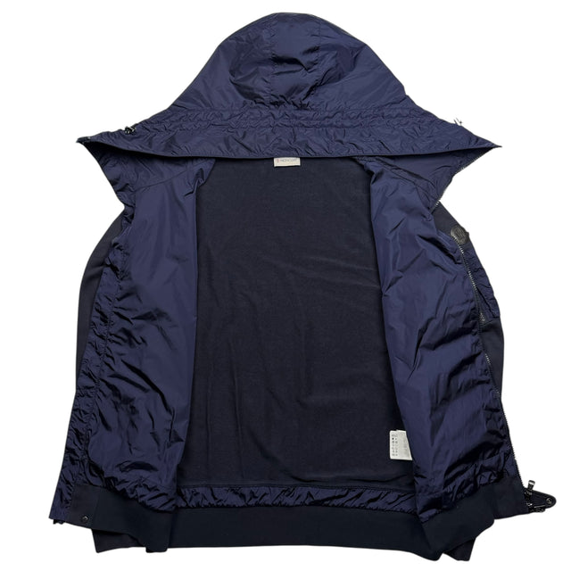 Moncler Maglia Cardigan Hybrid Jacket - Navy