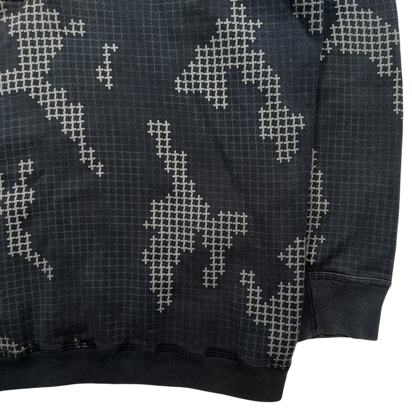 A/W 17 Stone Island Grid Check Camo Hoodie