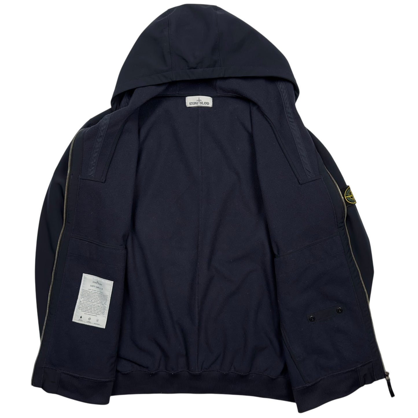 A/W 19 Stone Island Soft Shell R Jacket - Navy