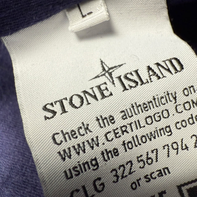 A/W 18 Stone Island Lined Nylon Metal Overshirt - Purple / Navy