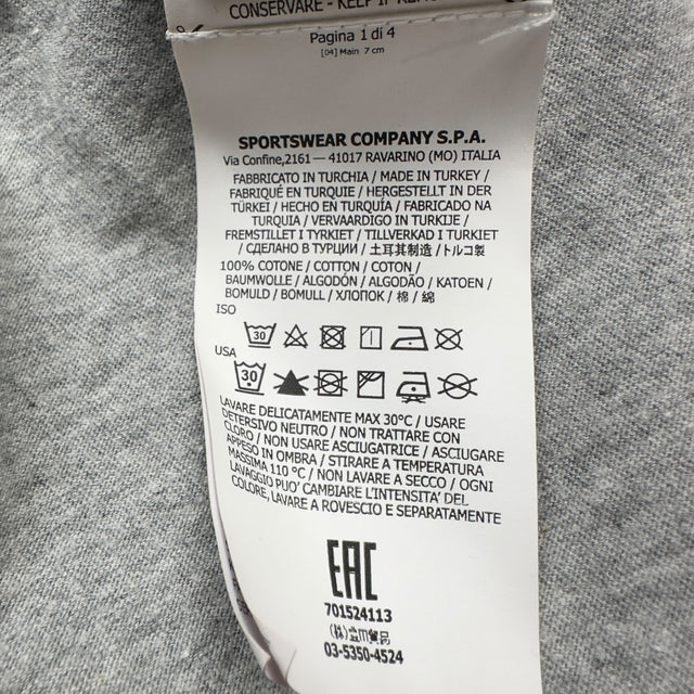 S/S 19 Stone Island Patch T-Shirt - Grey