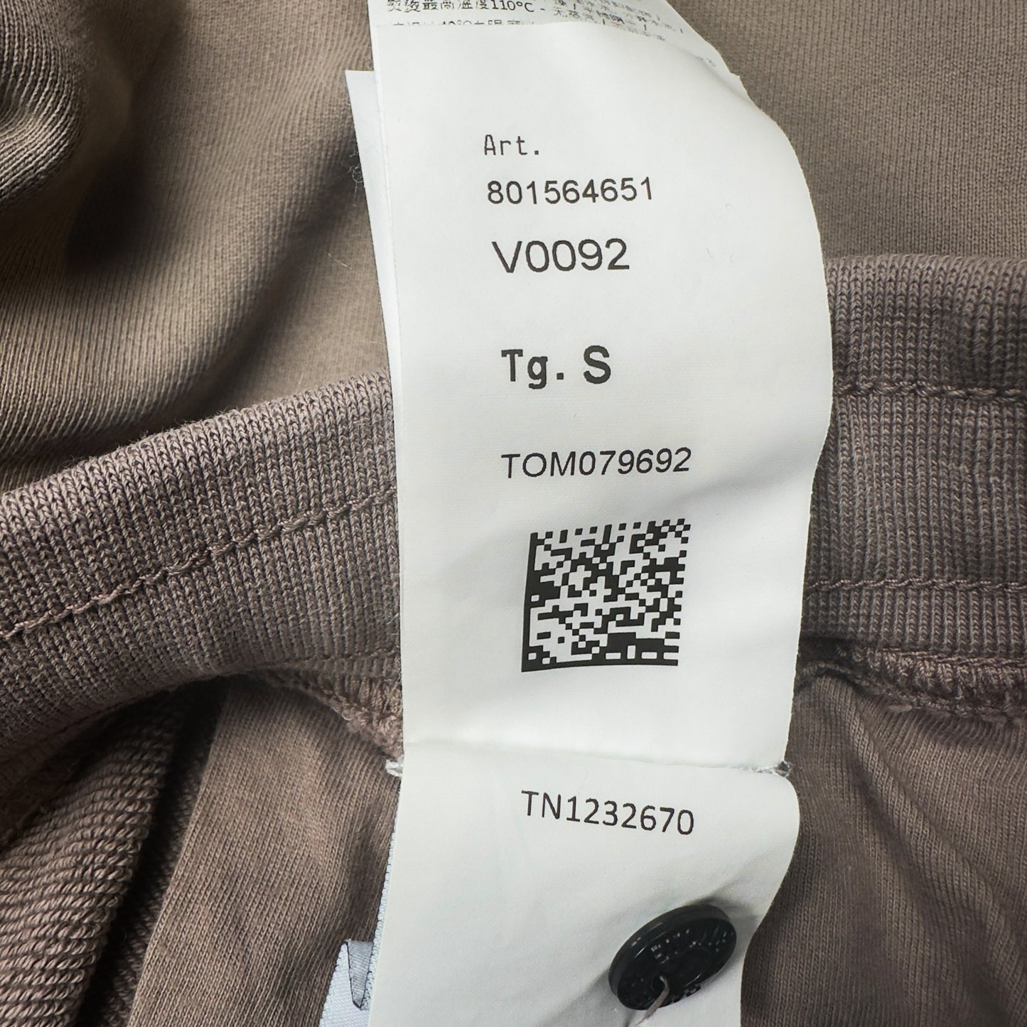 S/S 24 Stone Island Cotton Jersey Cargo Shorts - Dark Beige