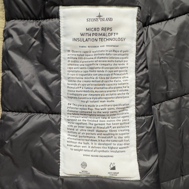 A/W 18 Stone Island Micro Reps with Primaloft Jacket - Khaki