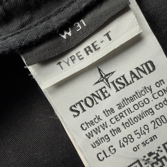 A/W 17 Stone Island Cargo Trousers - Black