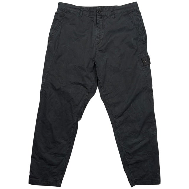 S/S 20 Stone Island Shadow Project Trousers - Black