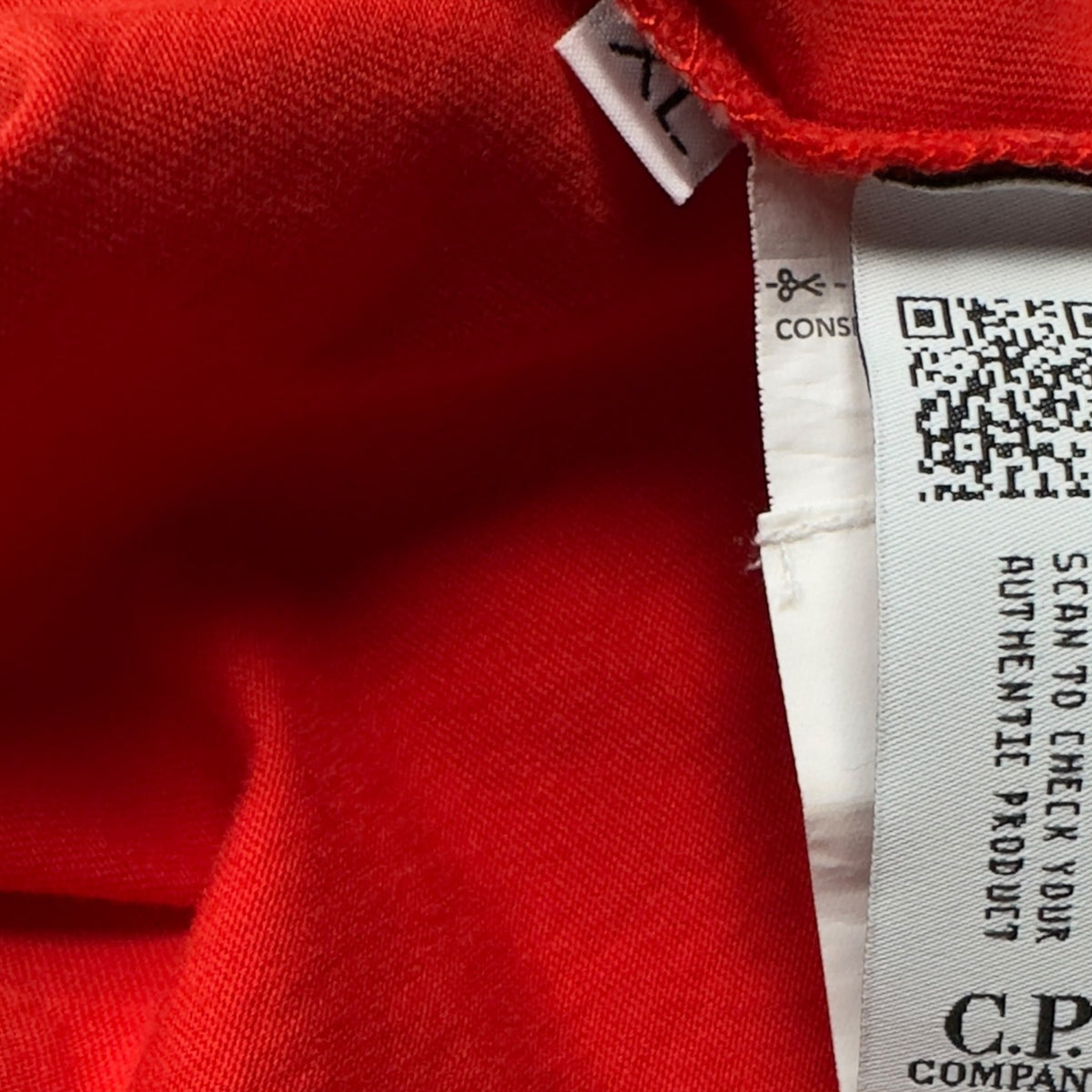 C.P. Company Big Stitch Logo T-Shirt - Red