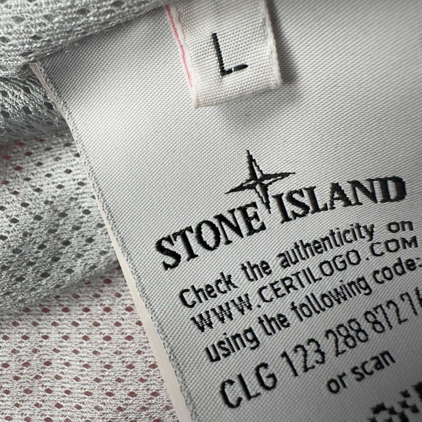 A/W 20 Stone Island Cotton Nylon Smerigliata Lined Overshirt - Pink