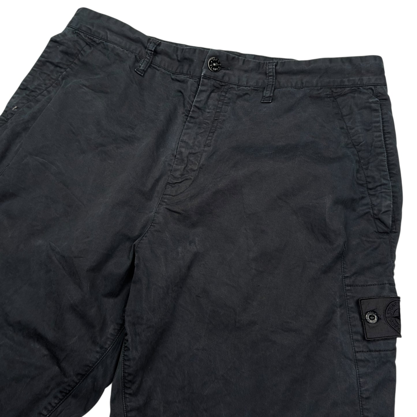 S/S 20 Stone Island Shadow Project Trousers - Black