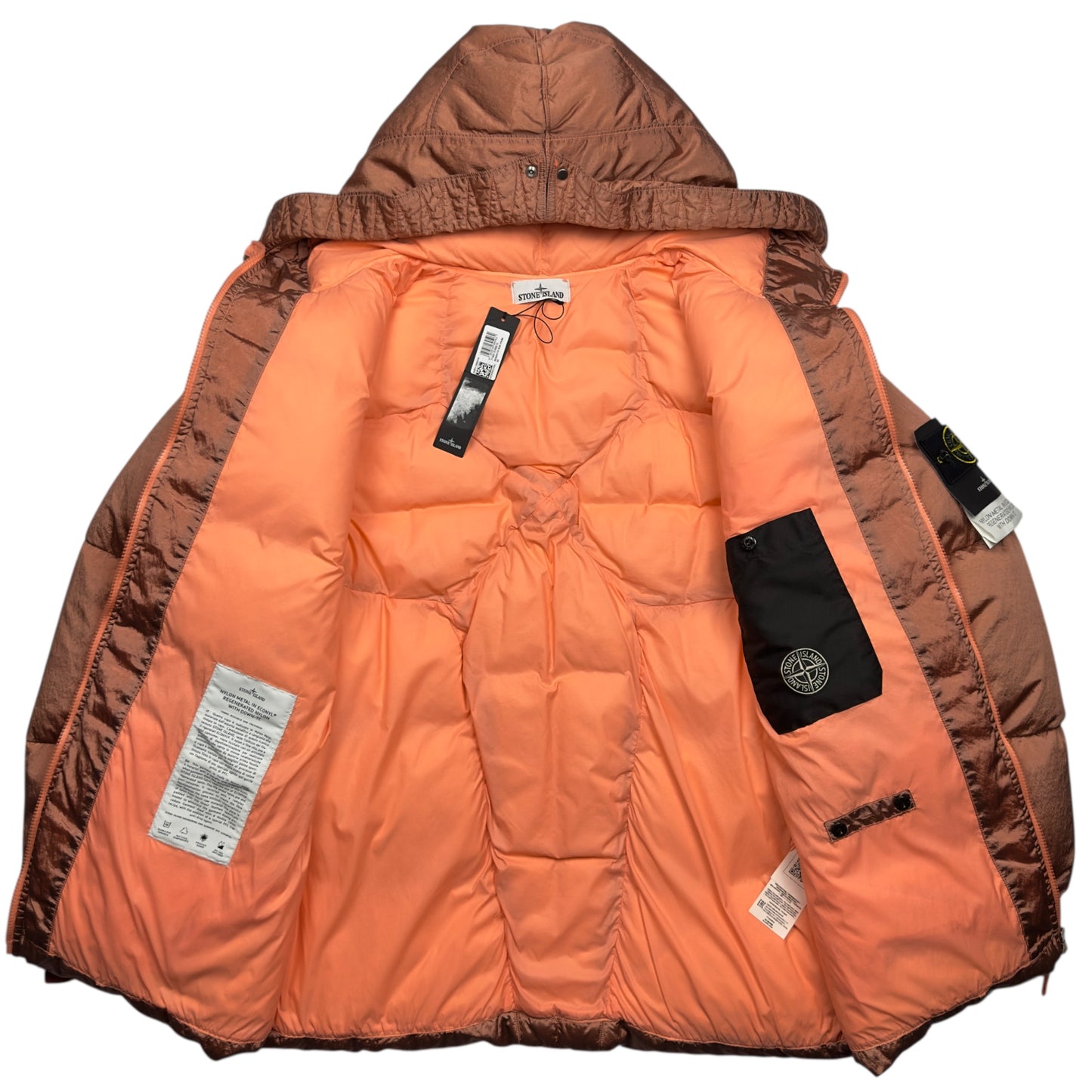 A/W 22 Stone Island Nylon Metal Econyl Down Puffer Jacket