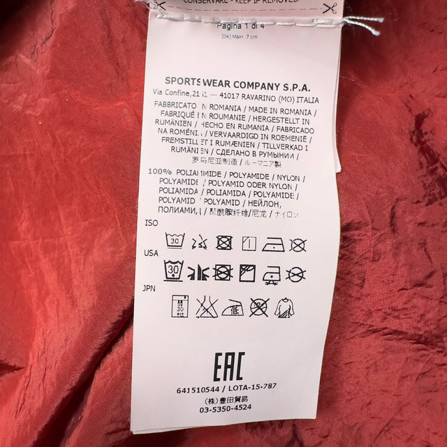 S/S 16 Stone Island Nylon Metal Overshirt - Red