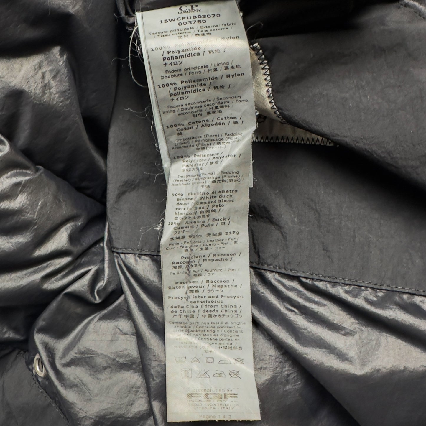 C.P. Company Tactex Down Parka Jacket