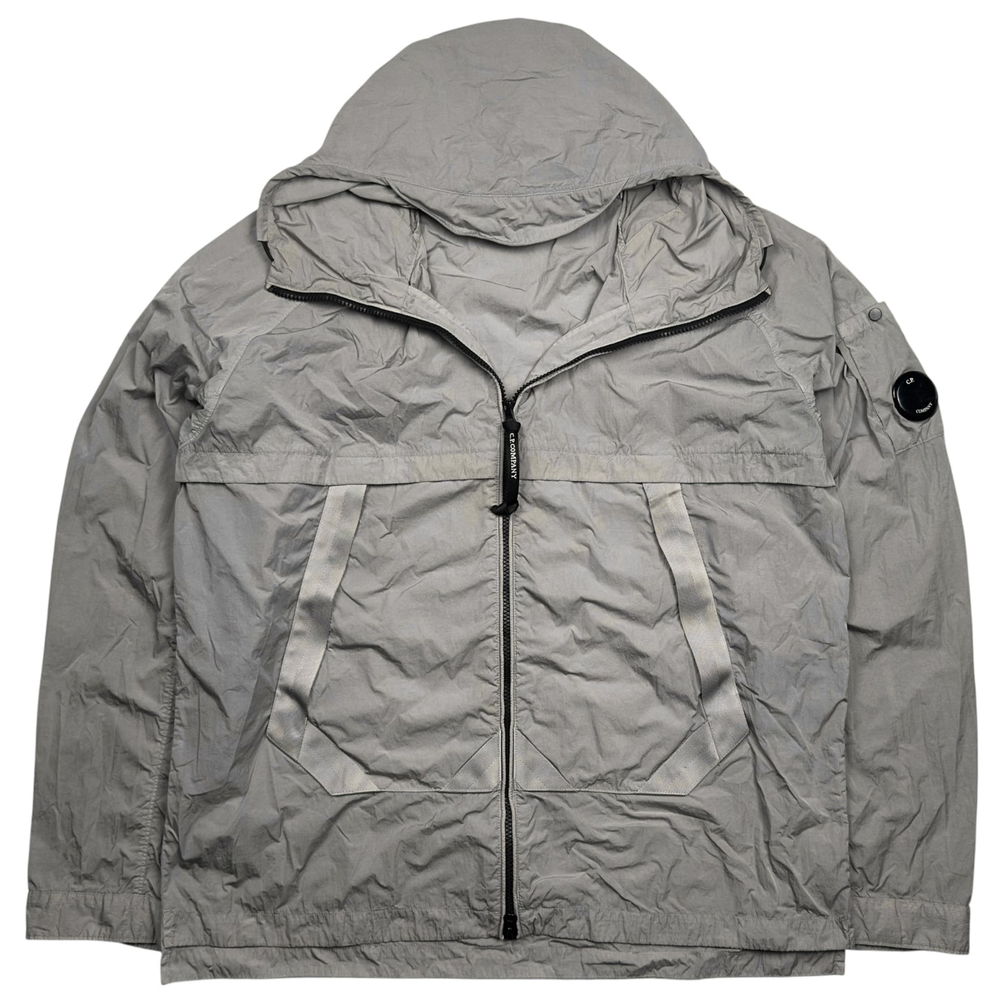 C.P. Company Chrome Windbreaker Jacket - Grey