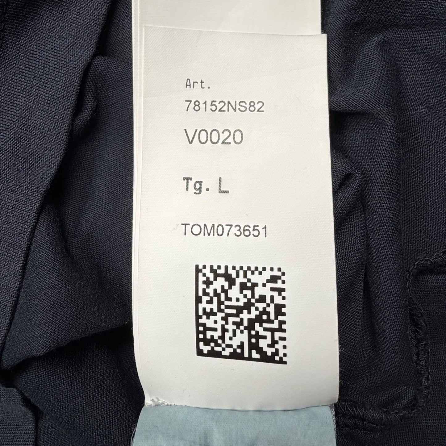 S/S 23 Stone Island 'Micro Graphics Two' Spellout Print T-Shirt - Navy