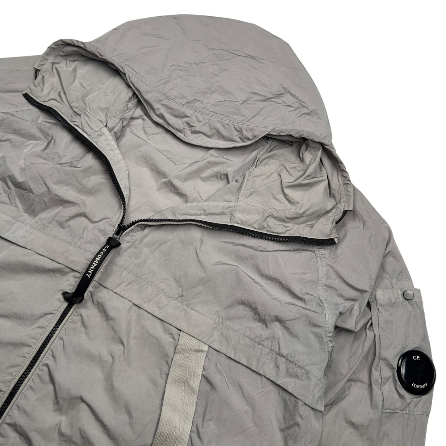 C.P. Company Chrome Windbreaker Jacket - Grey