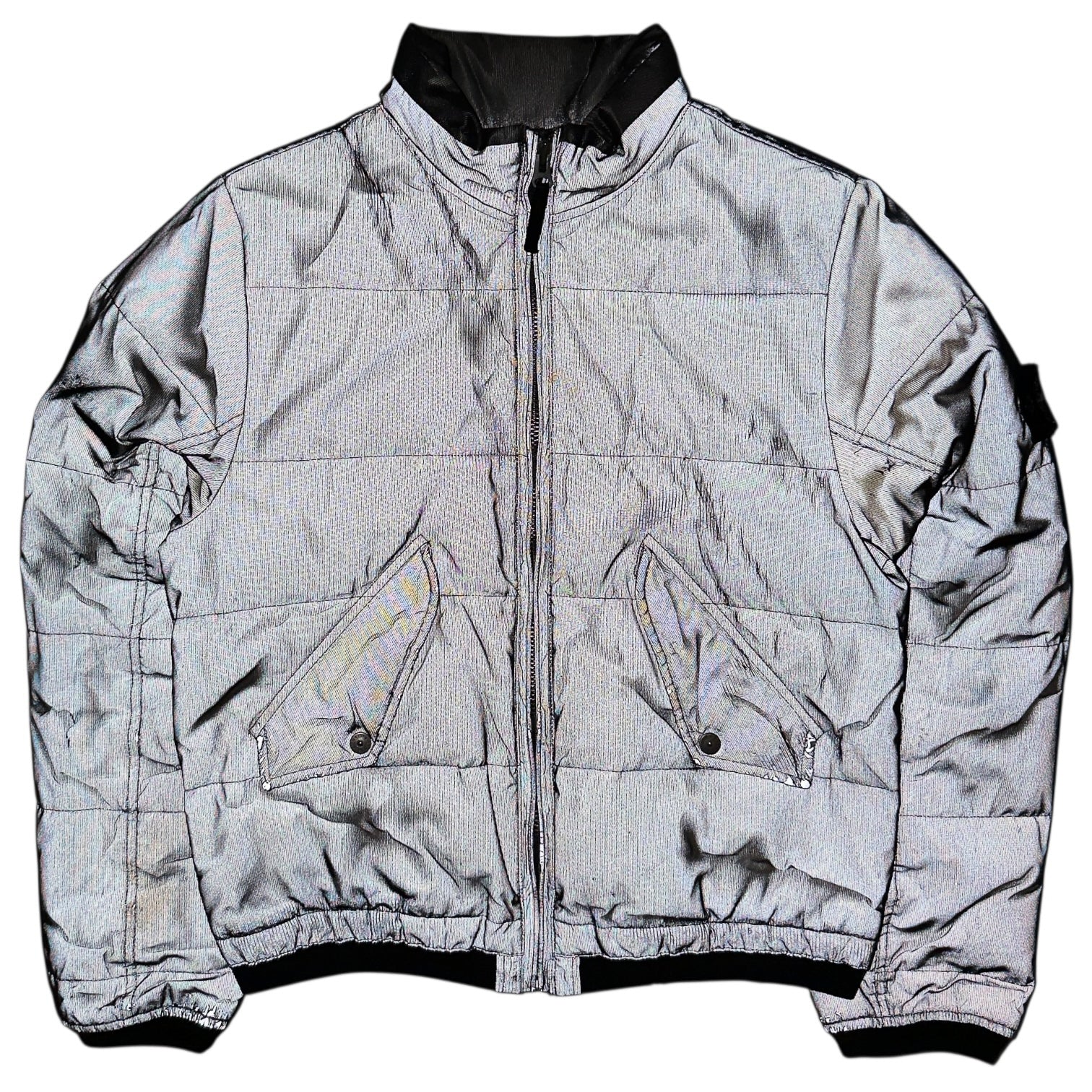 A/W 07 Stone Island Mesh Reflective Light Down Special Process A/W 07 Stone Island Mesh Reflective Light Down Special Process