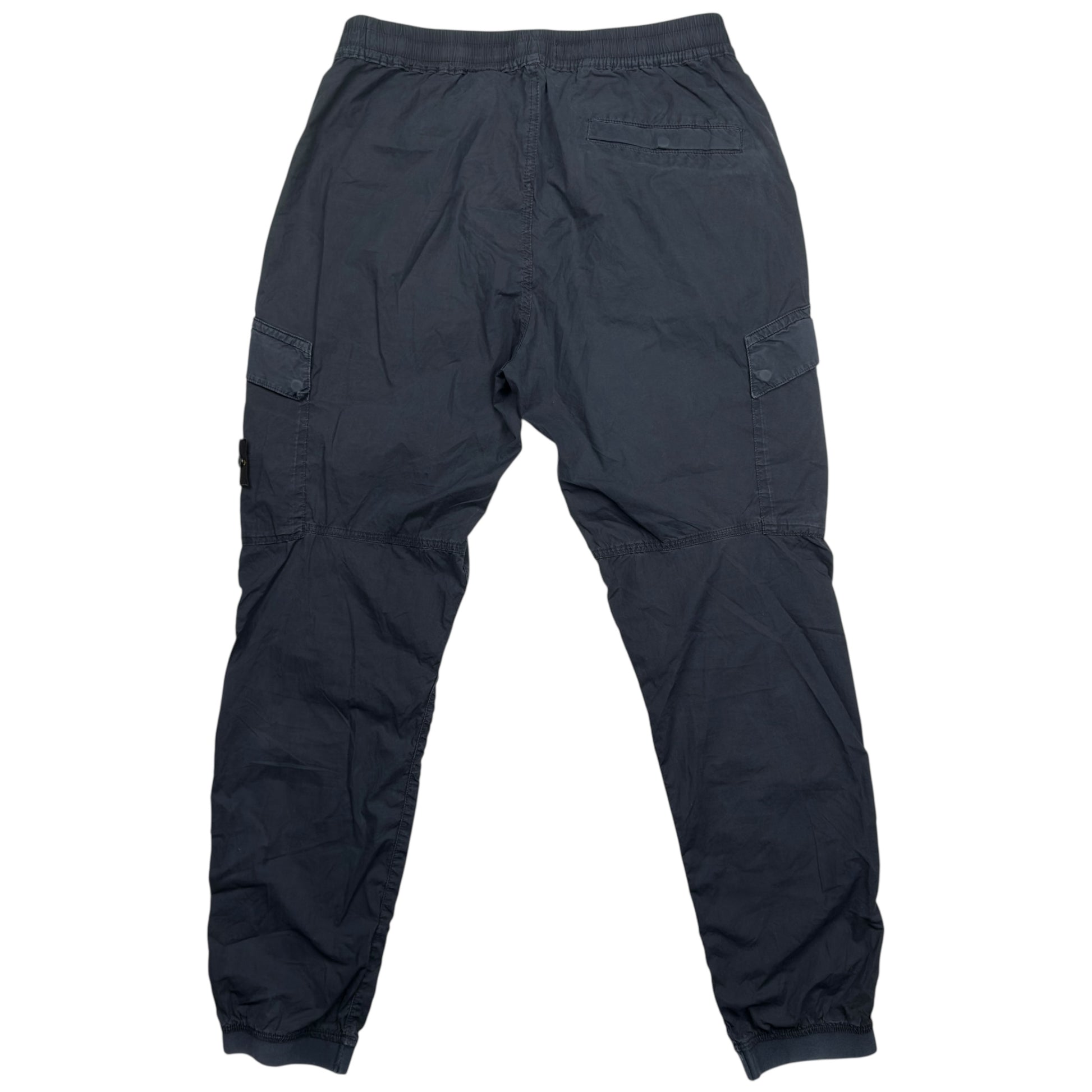 S/S 19 Stone Island Stretch Cotton Cargo Trousers 34 RE-T