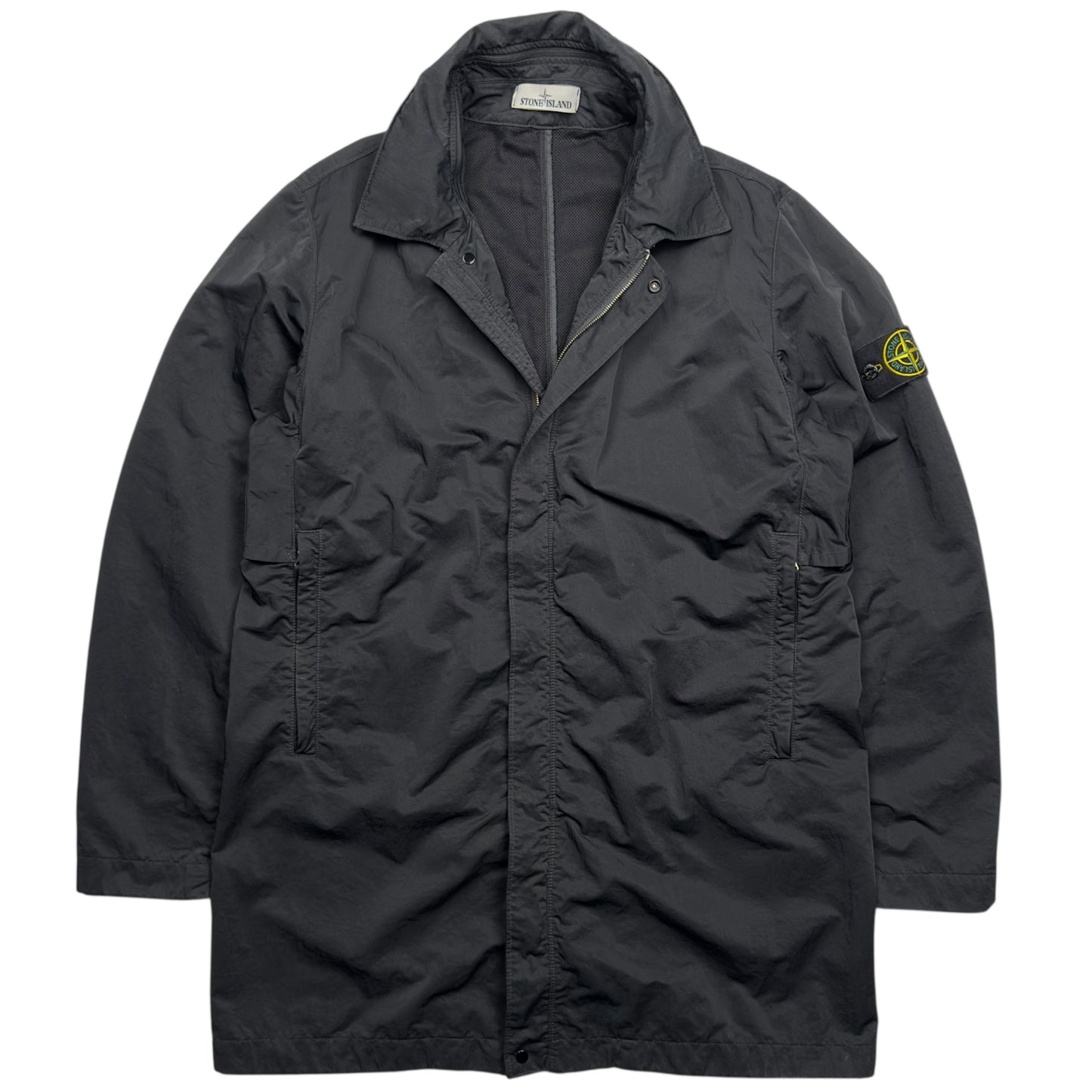 S/S 21 Stone Island Nylon Batavia TC Trench Coat