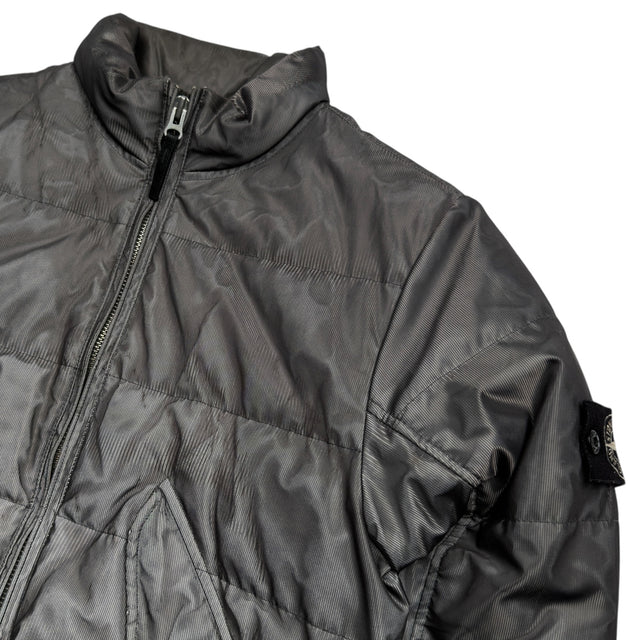 A/W 07 Stone Island Mesh Reflective Light Down Special Process Jacket