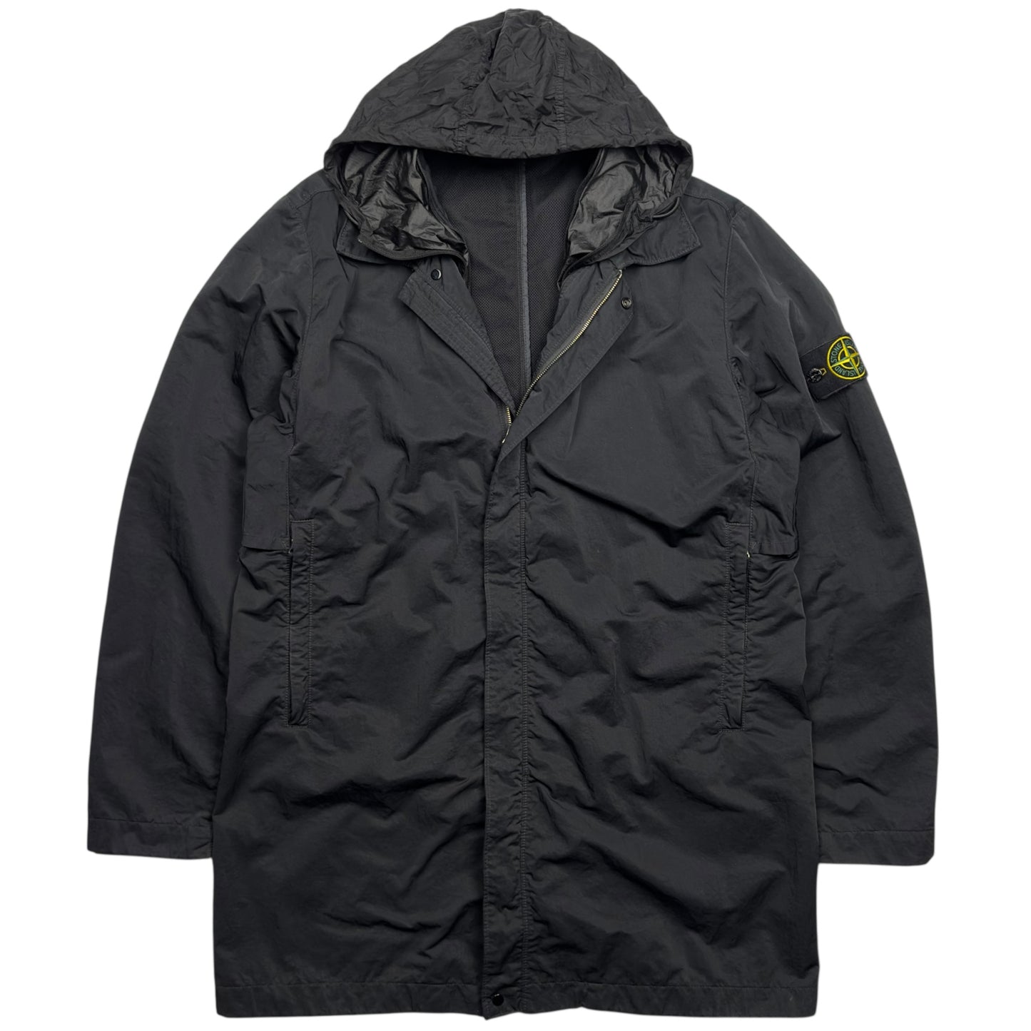 S/S 21 Stone Island Nylon Batavia TC Trench Coat