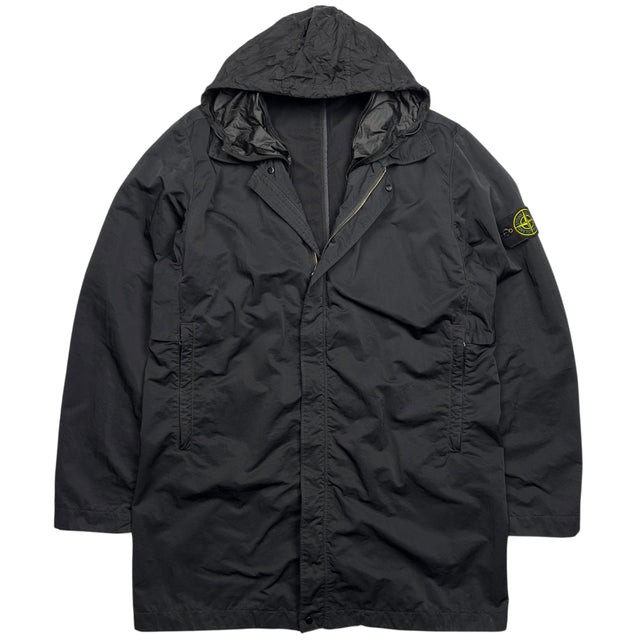 S/S 21 Stone Island Nylon Batavia TC Trench Coat