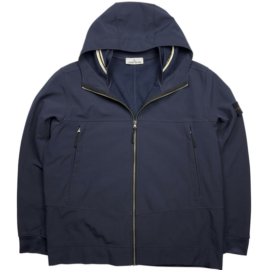 A/W 21 Stone Island Soft Shell R Jacket - Navy