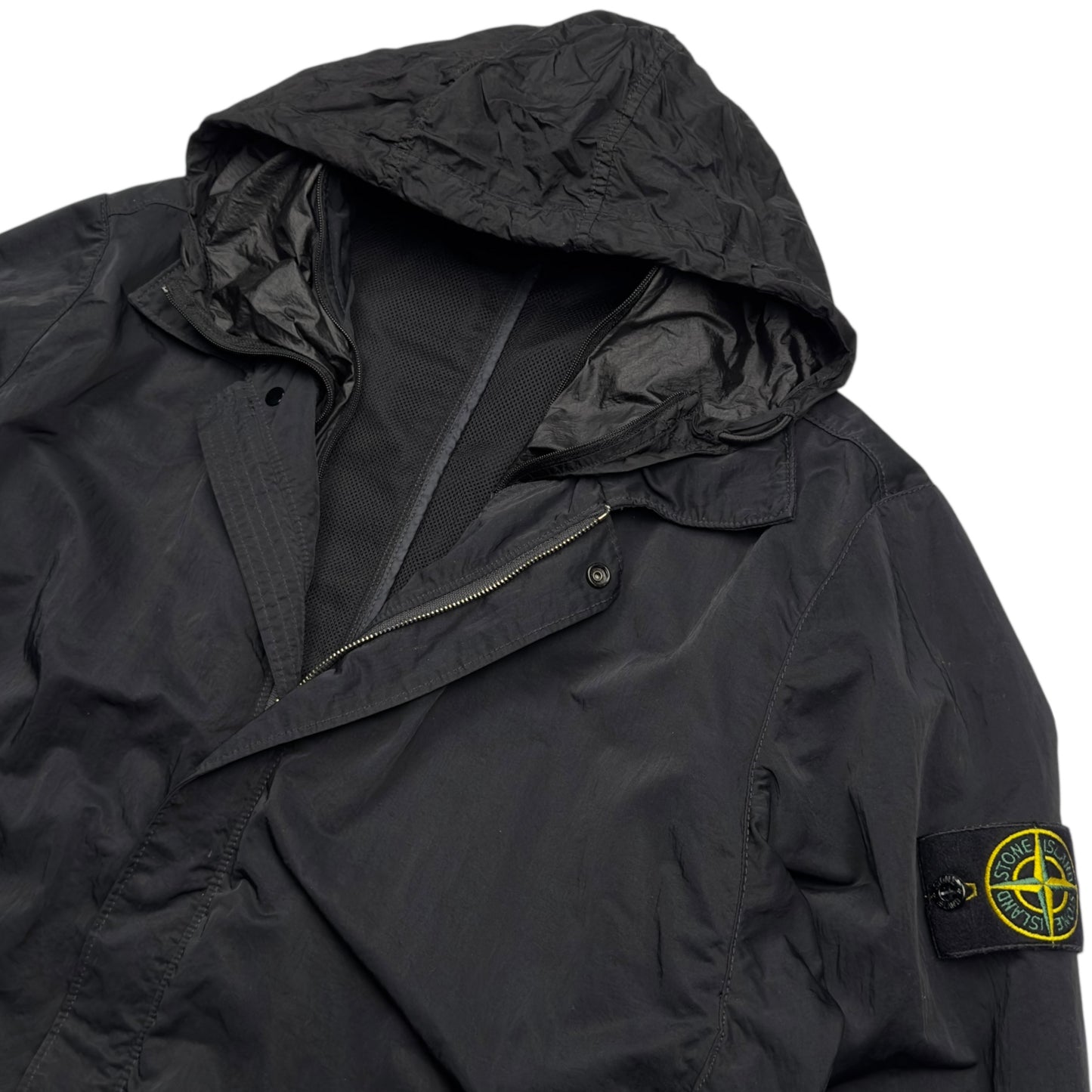 S/S 21 Stone Island Nylon Batavia TC Trench Coat