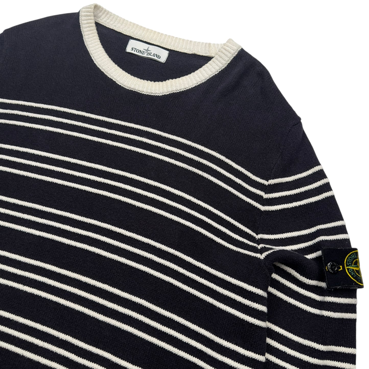 S/S 14 Stone Island Striped Knitted Sweater